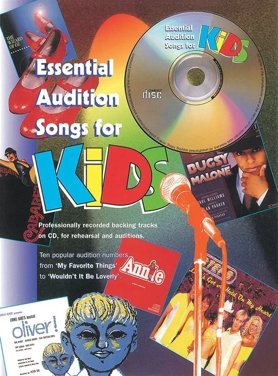Audition Songs 10 For Kids PVG Book/CD
