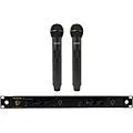 Audix AP42 OM2 Dual Handheld Wireless Microphone System with R42 Two Channel Diversity Receiver and Two H60/OM2 Handheld Transmitters Band A
