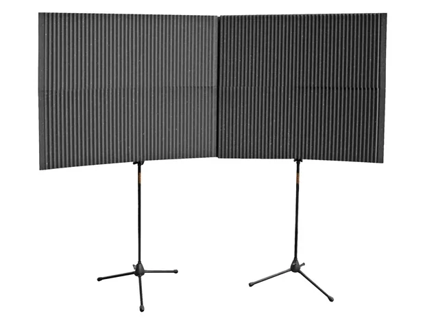 Auralex : MAX-Wall 420: 2-Wall Portable Isolators – Charcoal