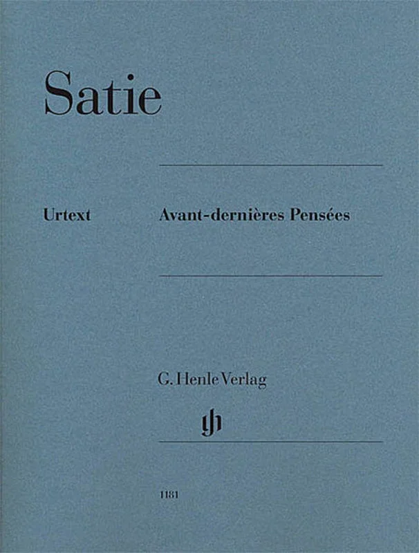 Avant Dernieres Pensees Piano Solos Urtext (Softcover Book)