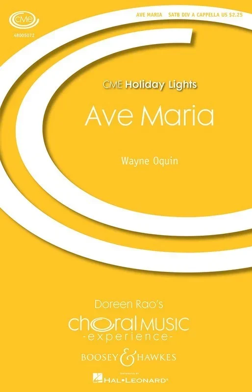 Ave Maria SATB Dv Acap Book