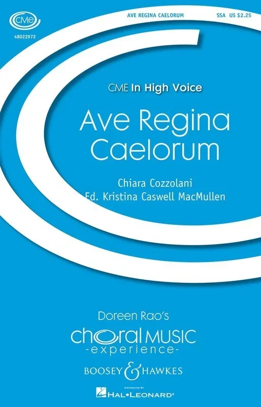 Ave Regina Caelorum SSA Book