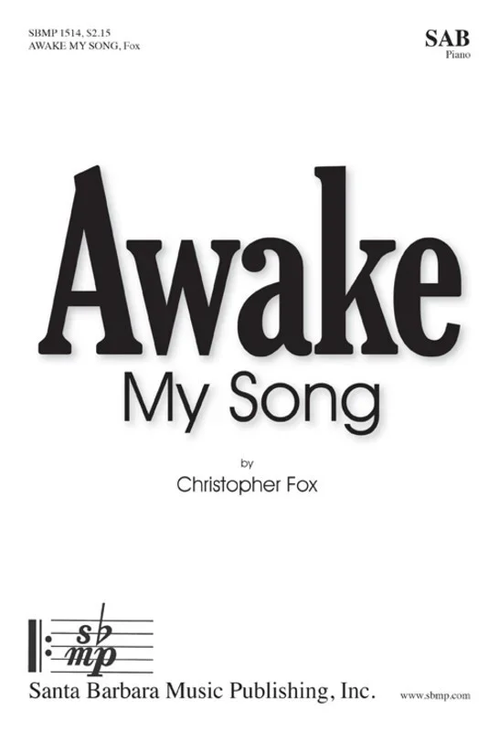 Awake My Song SAB (Octavo)