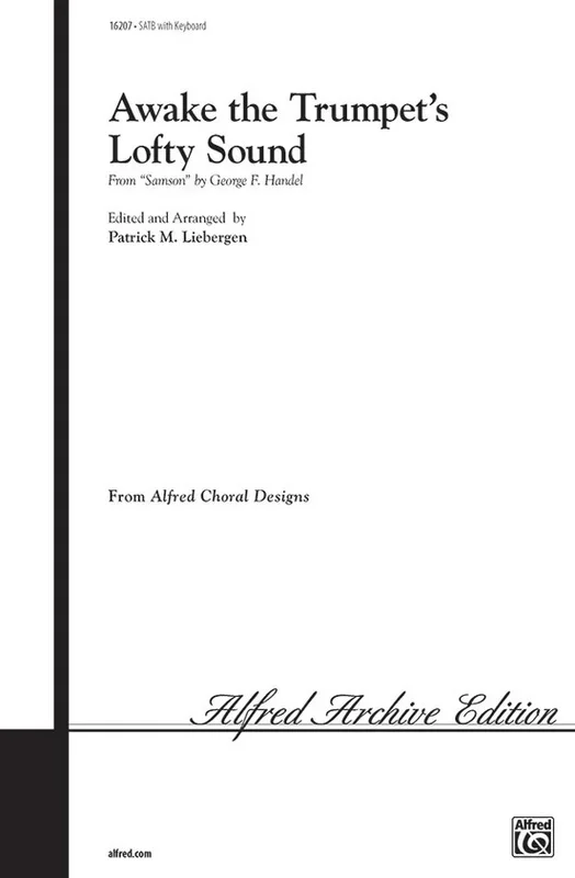 Awake The Trumpets Lofty Sound SATB
