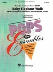 Baby Elephant Walk – Flute Trio or Section (optional Rhythm Section)