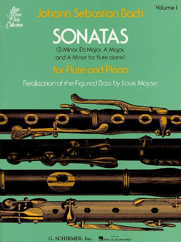 Bach – Sonatas Vol 1 For Flute/Piano (Softcover Book)