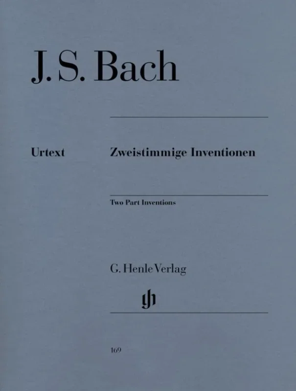 Bach – Two Part Inventions Urtext (O/P) (Softcover Book)