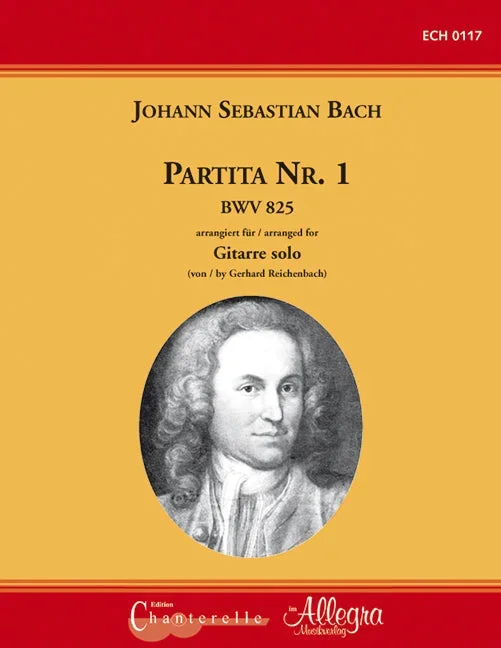 Bach: Partita No. 1, BWV 825 (arr. for guitar)
