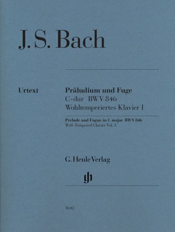 Bach: Prelude & Fugue in C Major BWV 846 Piano Solo
