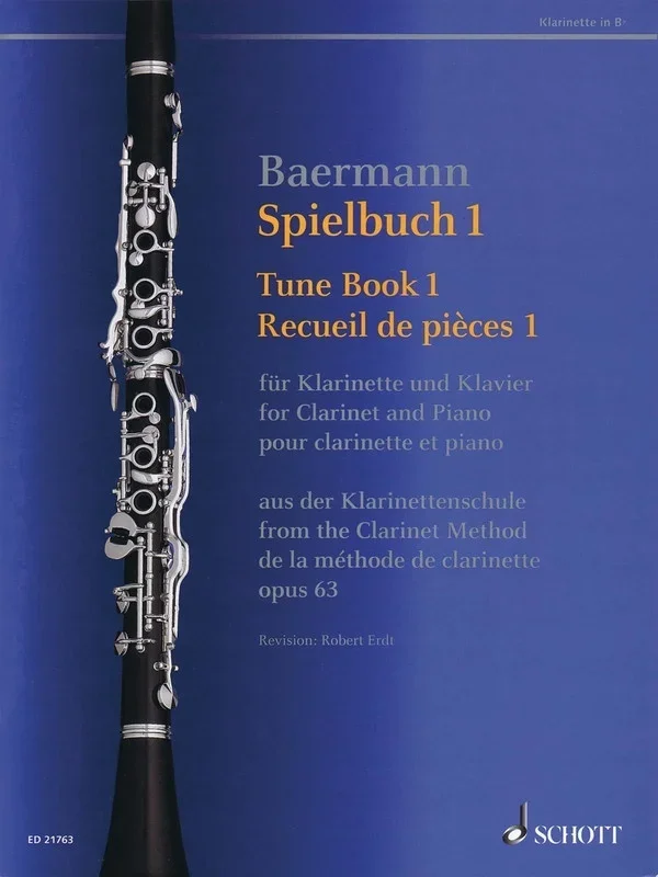Baermann – Tune Book 1 Op 63 Book 1 (Softcover Book)