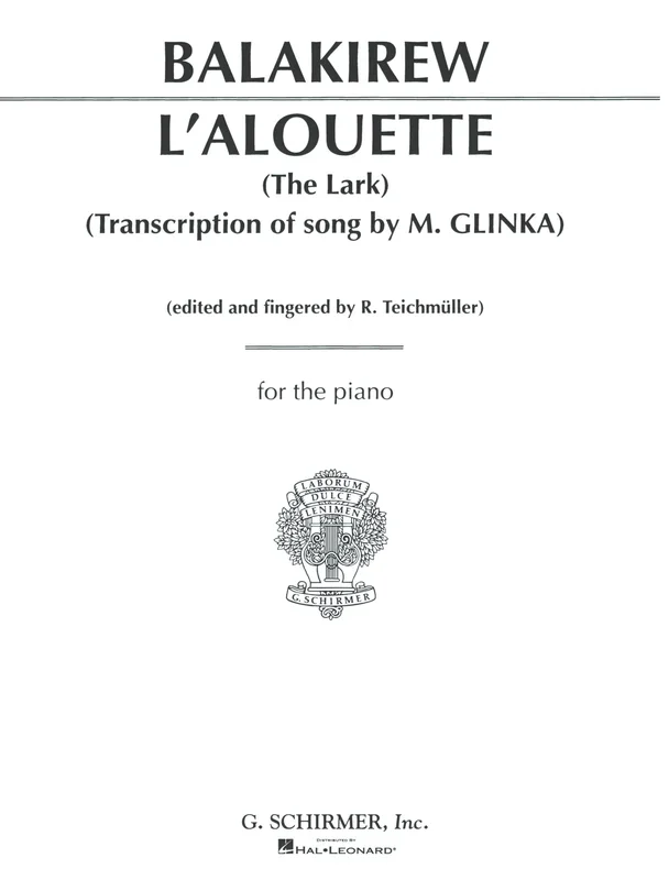 Balakirev: L’alouette (The Lark)