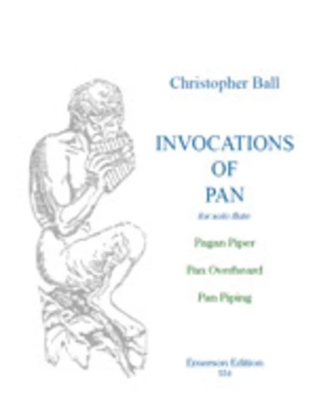 Ball – Invocations Of Pan Flute/Piano Book
