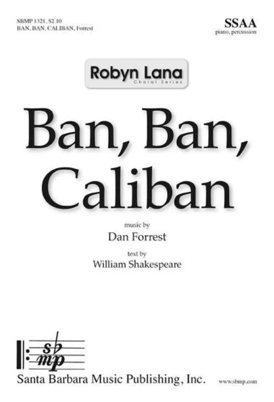 Ban Ban Caliban SSAA (Octavo)