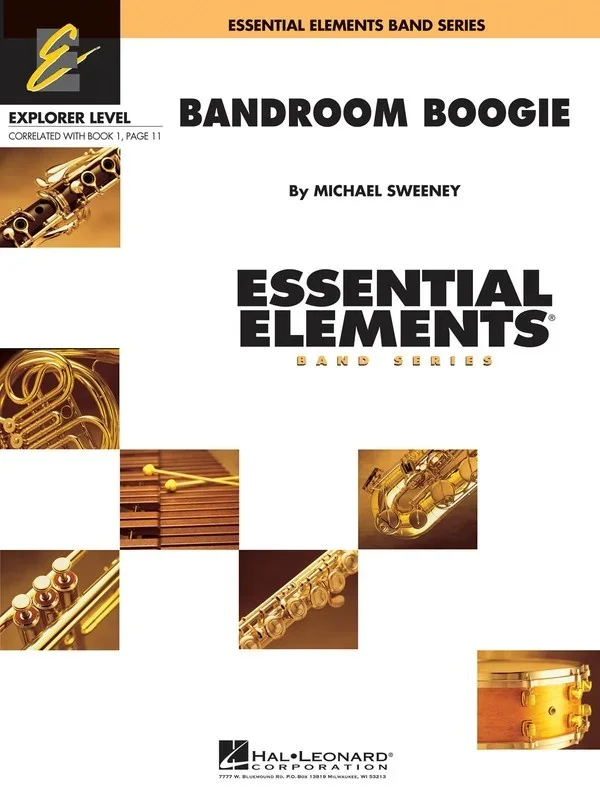 Bandroom Boogie Essential Elements Expl Concert Band 1 Score Only (Music Score)