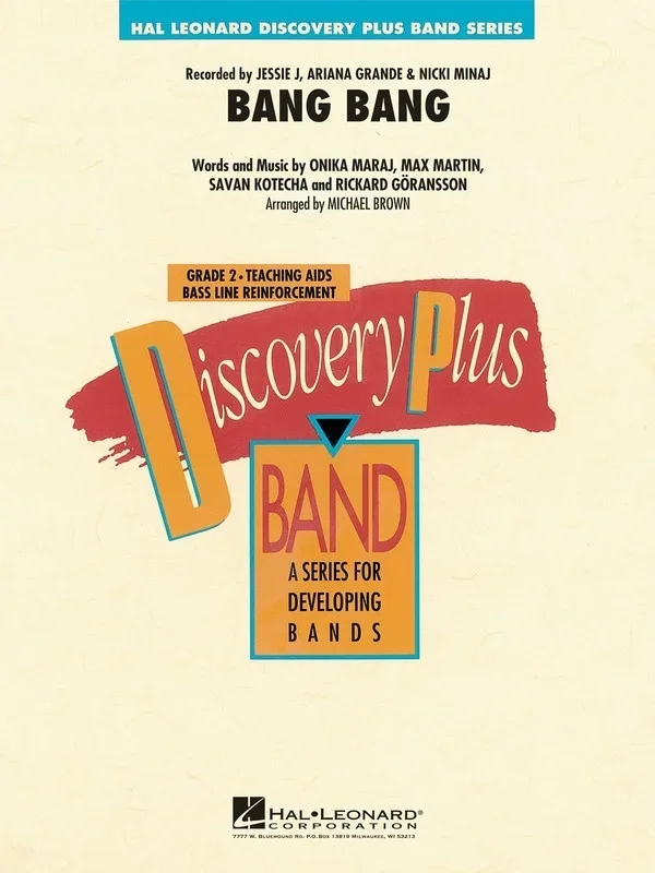 Bang Bang Discovery Plus Concert Band 2 Concert Band 2 Score/Parts