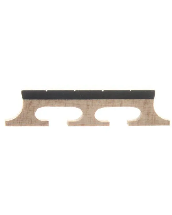 Banjo Bridge, 4-String, Ebony Top, 5/8″ Tall