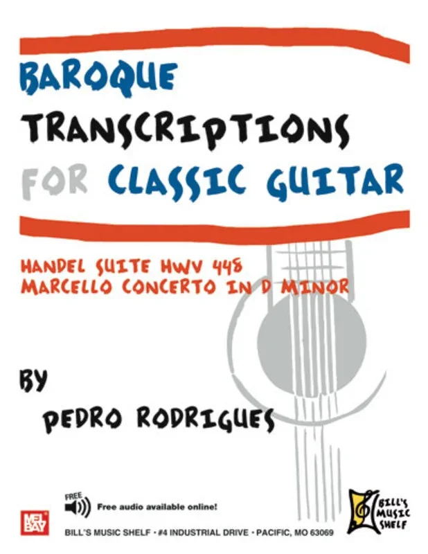 Baroque Transcriptions For Classic Guitar Book