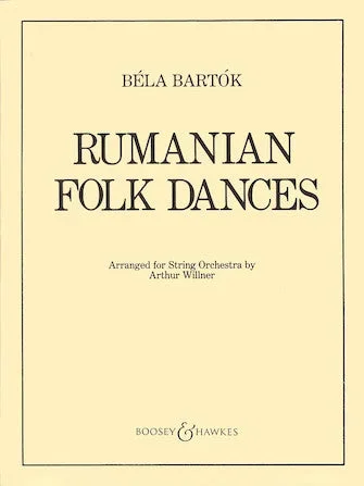 Bartók: Romanian Folk Dances – (arr. for string orchestra)