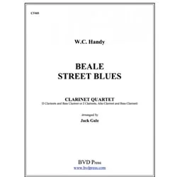 Beale Street Blues – Clarinet Quartet