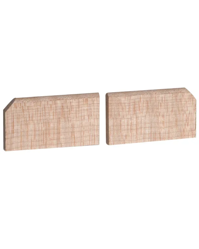 Beard Maple Saddle Set