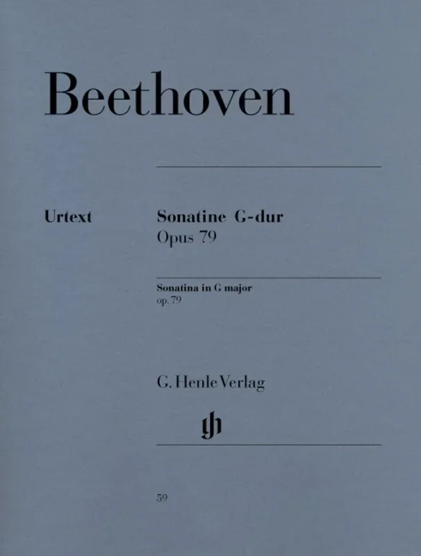 Beethoven – Sonata Op 79 G Urtext (Softcover Book)