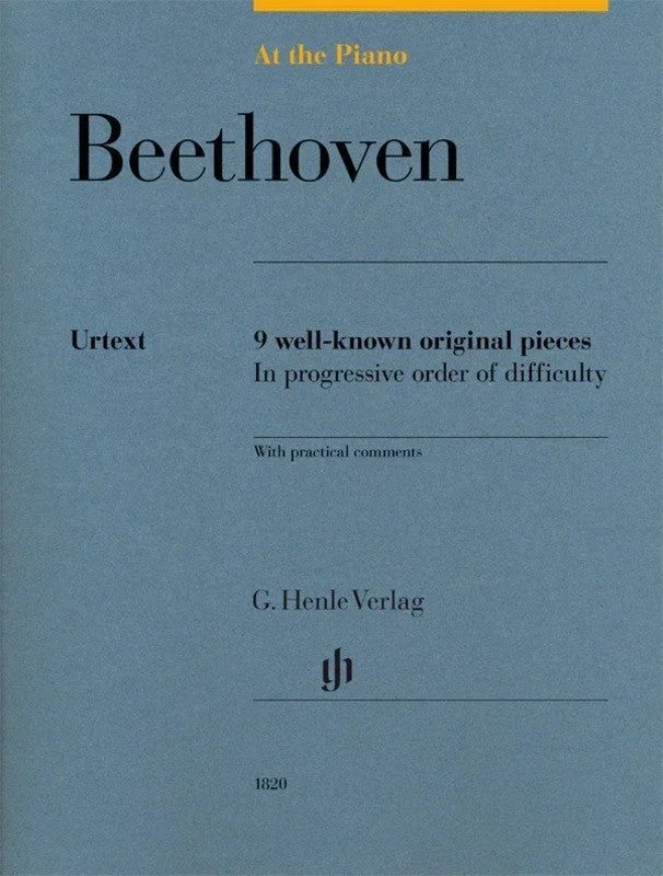 Beethoven at the Piano – 9 Well-known Original Pieces