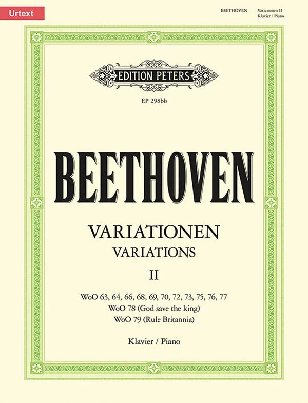 Beethoven: Complete Variations – Volume 2