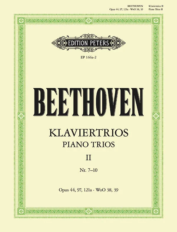 Beethoven: Piano Trios – Volume 2 (Nos. 7-10 &, Op. 121a)