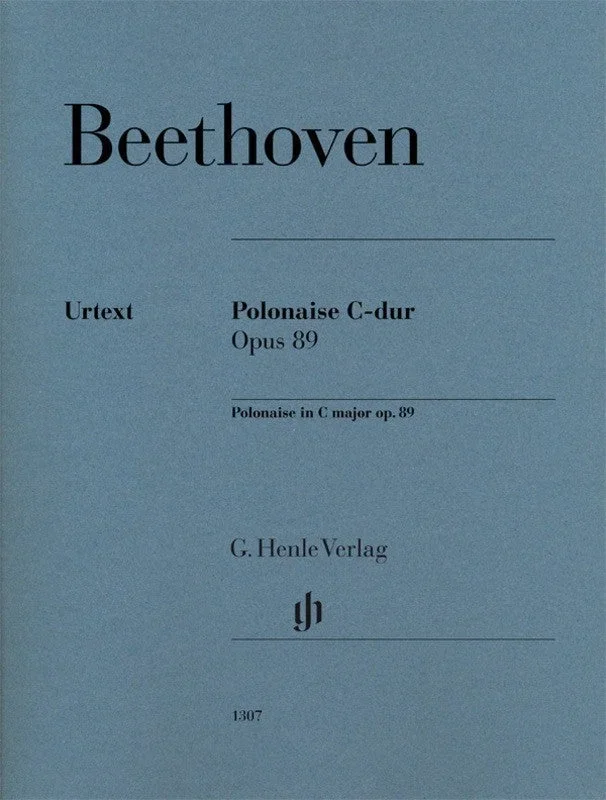 Beethoven: Polonaise in C Major Op 89 Piano Solo