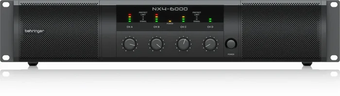 Behringer NX4-6000 Power Amplifier W/Smartsense