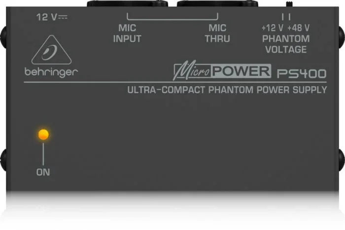 Behringer PS400 MicroPower Phantom Power Preamp