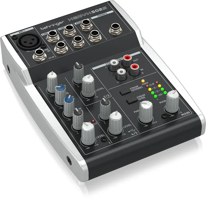 Behringer XENYX 502S 5-channel Mixer with USB