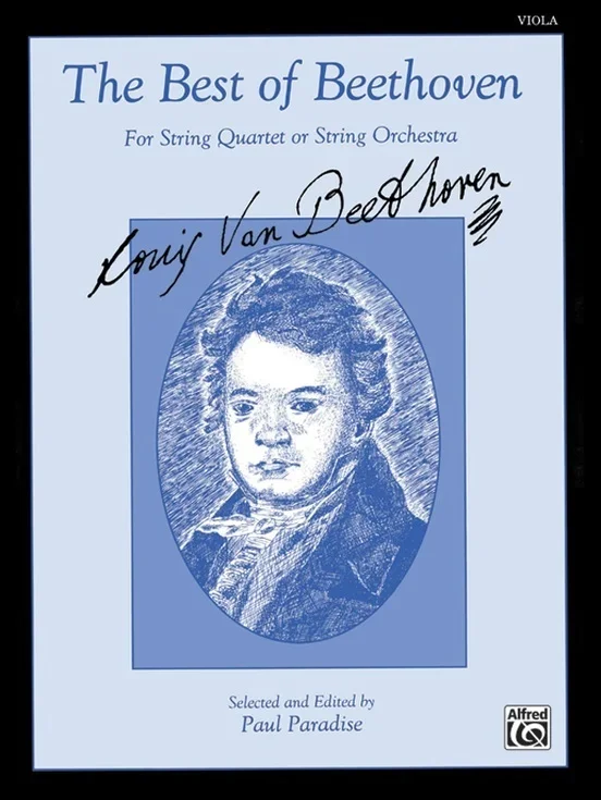 Best Of Beethoven String Orchestra Viola Ed Paradise