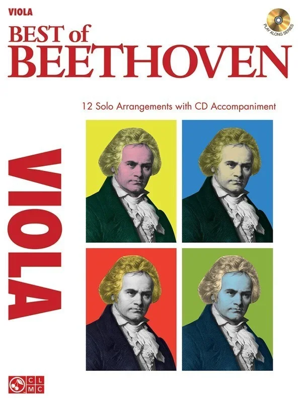 Best Of Beethoven Viola Book/CD (Softcover Book/CD)