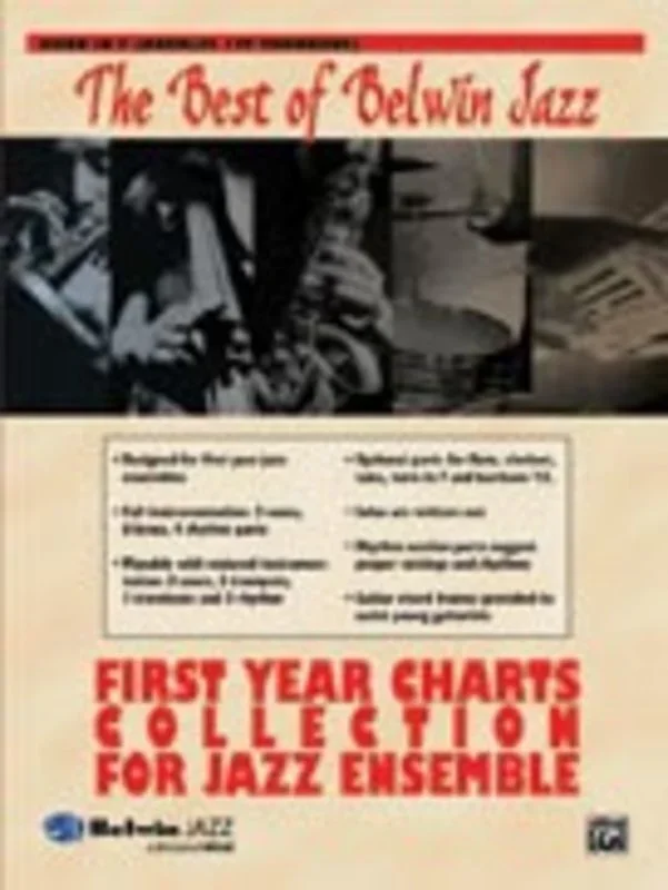 Best Of Belwin Jazz First Year Charts F Horn Book