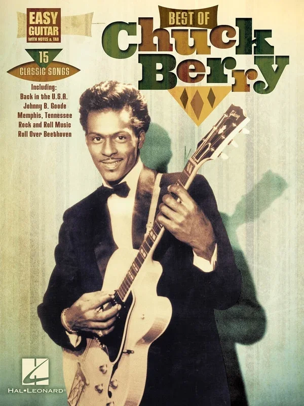 Best Of Chuck Berry Easy Guitar Notes and TAB (Softcover Book)
