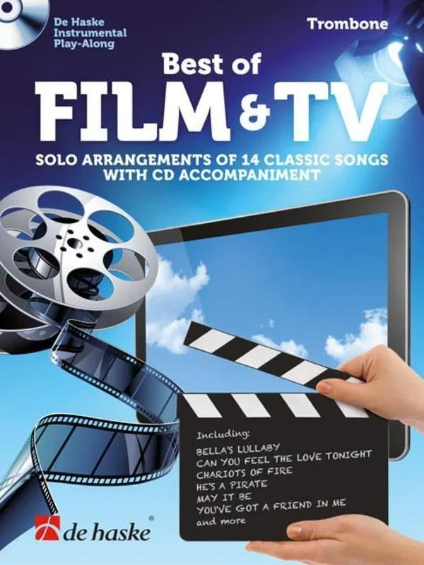 Best Of Film And TV Trombone Softcover Book/CD