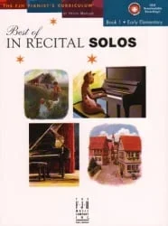 Best of In Recital Solos, Book 1 – Piano