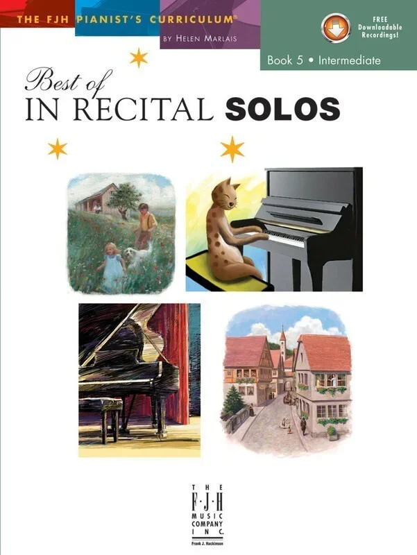 Best Of In Recital Solos Book 5 Intermediate (Softcover Book)