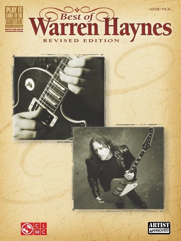 Best Of Warren Haynes Guitar TAB Pili (Softcover Book)