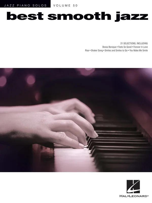 Best Smooth Jazz Jazz Piano Solos V50 (Softcover Book)