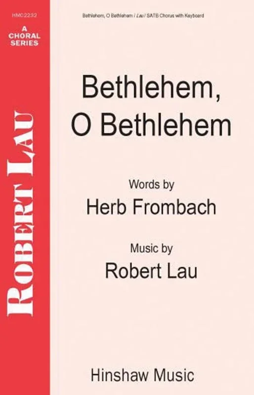Bethlehem O Bethlehem SATB (Pod) (Octavo)
