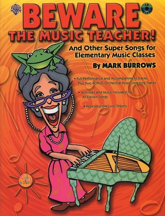 Beware The Music Teacher! Book/CD