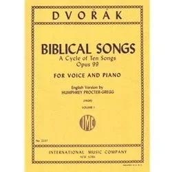 Biblical Songs, Op. 99, Vol. 1 – High Voice
