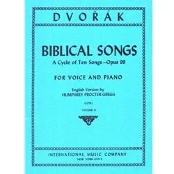 Biblical Songs, Op. 99, Vol. 2 – Low Voice