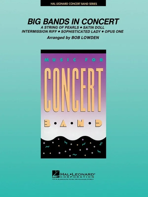 Big Bands In Concert Concert Band 4 (Pod) (Music Score/Parts)