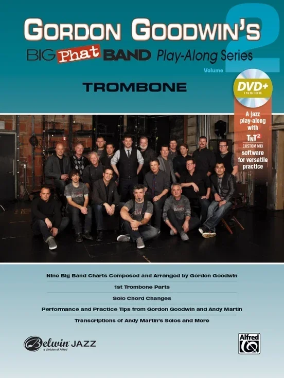 Big Phat Band Playalong Vol 2 Trombone Book/CD