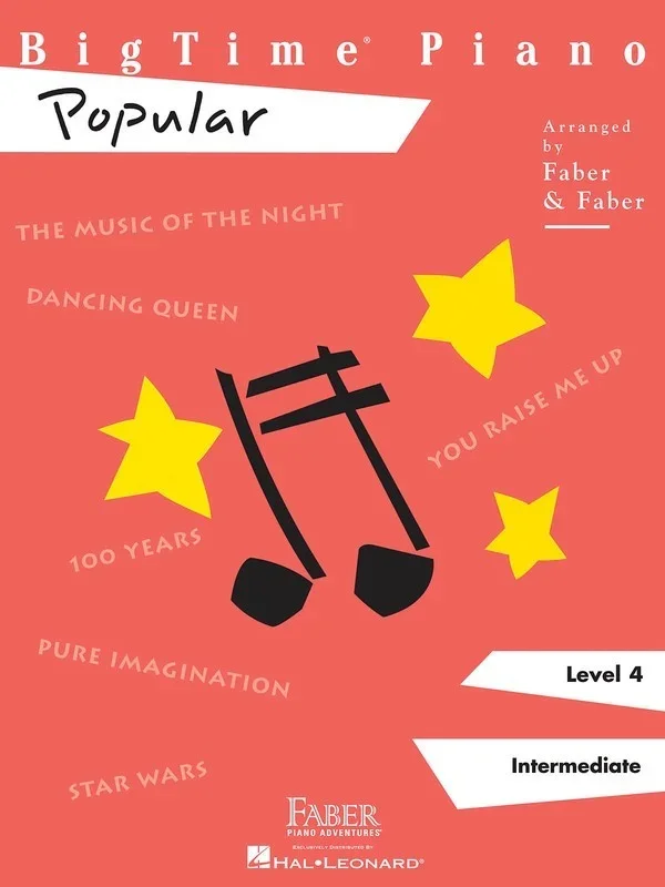 Big Time Piano Popular Level 4 Book