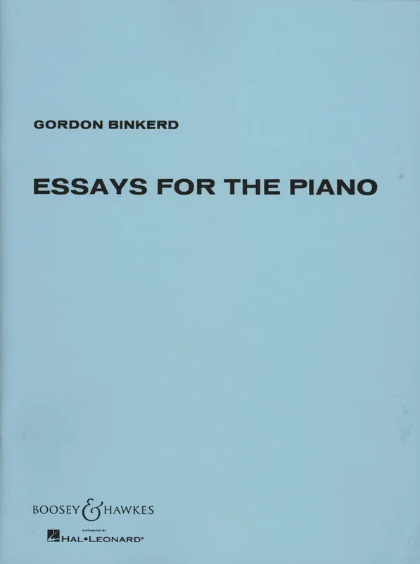 Binkerd: Essays for the Piano