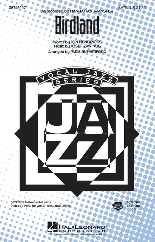 Birdland SATB (Octavo)